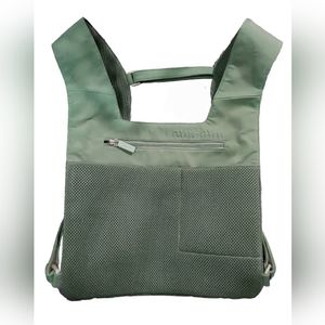 Vintage Miu Miu Spring/Summer 1999 Army Green Chest Rig Backpack RARE